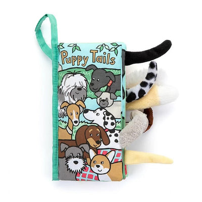 JELLY CAT LIBRITO DE TELA CUENTOS DE PUPPY TAILS