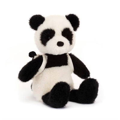 JELLY CAT OSO PANDA DE PELUCHE CON MOCHILITA