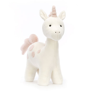 PELUCHE DE UNICORNIO CON LUNARES