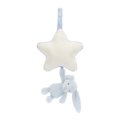 JELLY CAT CONEJITO AZUL TIMIDO MUSICAL PARA JALAR
