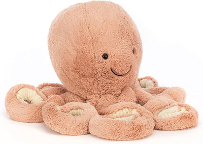 JELLY CAT ODELL PULPO GRANDE PELUCHE-PINK