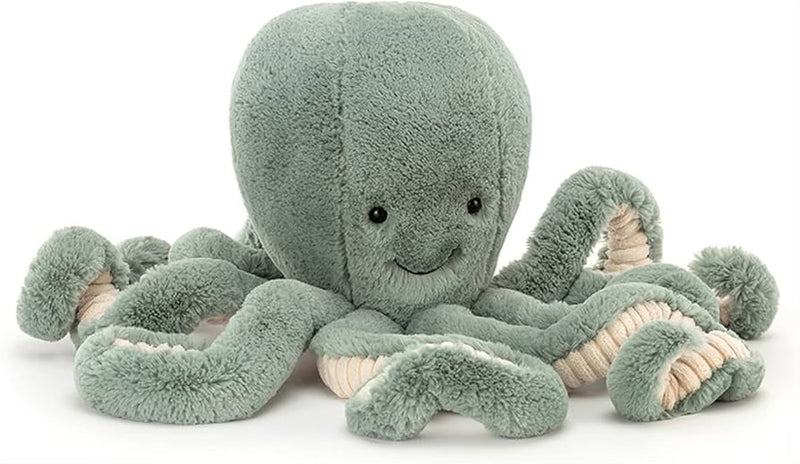 JELLY CAT ODYSSEY PULPO DE PELUCHE GRANDE-GREEN
