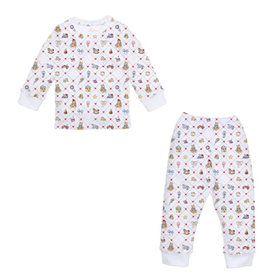 PIJAMA PARA NIÑO MANGA LARGA JOYS 4-5
