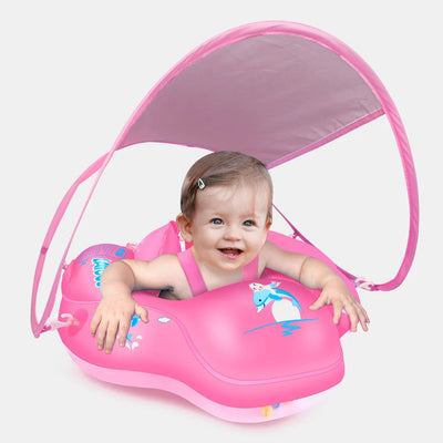 FLOTADOR INFLABLE, DE 3 A 36 MESES, TALLA S, ROSA