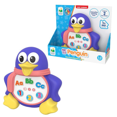 PINGÜINO DIDACTICO-ABC AND 123