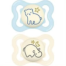 MAM SUPREME NIGHT  0-6M-BLUE/CLEAR