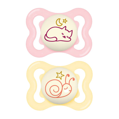 MAM SUPREME NIGHT 0-6M-PINK/CLEAR