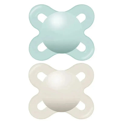 MAM SET DE CHUPETES UNPRINTED 2 PCS 0-6M-ASS