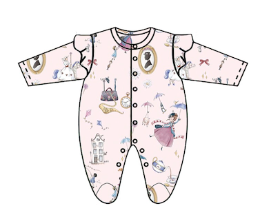 PIJAMA MANGA LARGA PARA BEBE MARRYPOPPINS NB-OS