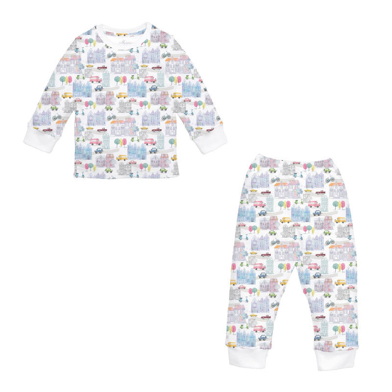 PIJAMA PARA NIÑO MANGA LARGA MEGACITY 7-8