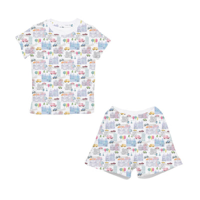 PIJAMA PARA NIÑO MANGA CORTA MEGACITY 7-8