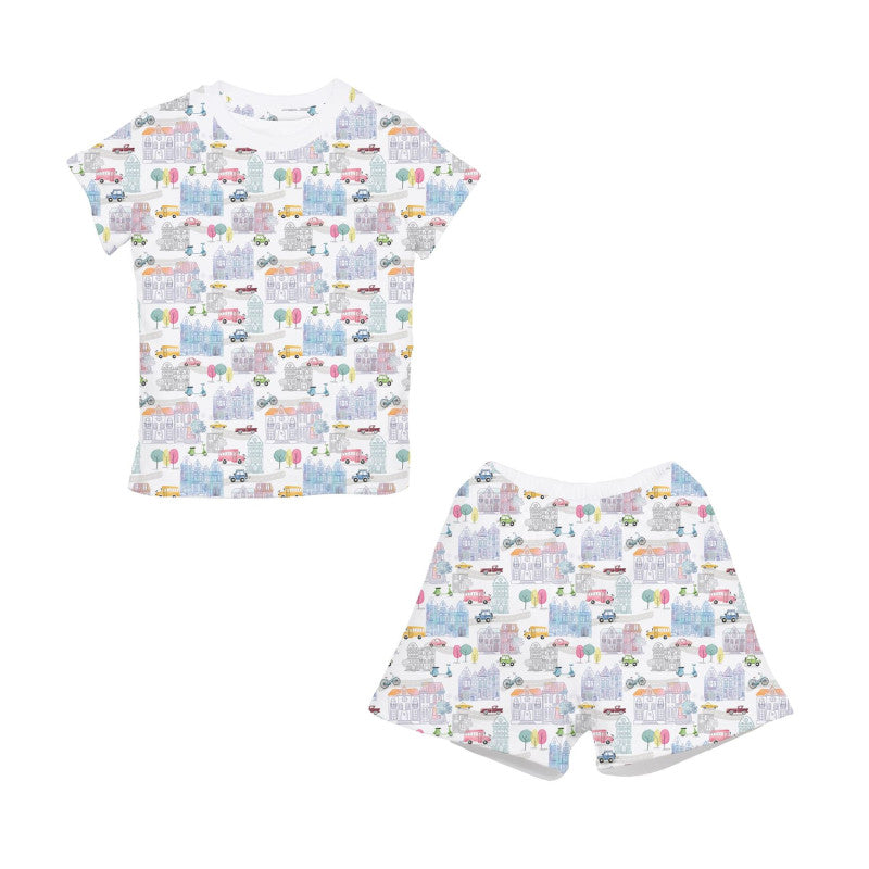 PIJAMA PARA BEBE MANGA LARGA MEGACITY 9-12