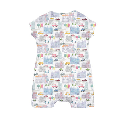 ROMPER MANGA CORTA PARA BEBE MEGACITY  1-3
