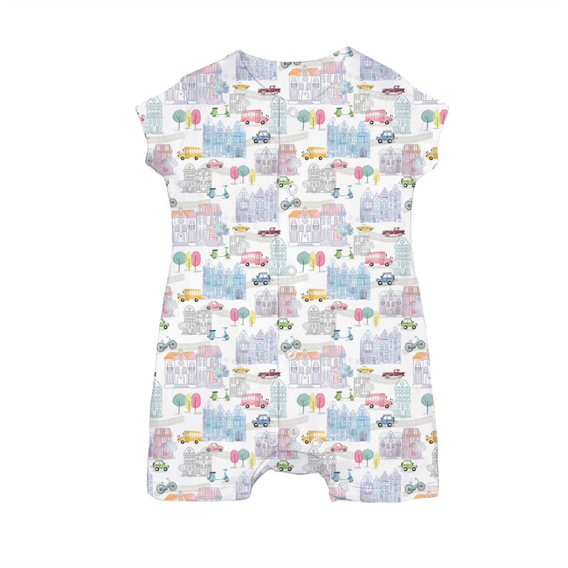 ROMPER MANGA CORTA PARA BEBE MEGACITY  1-3