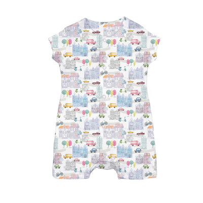 ROMPER MANGA CORTA PARA BEBE MEGACITY 3-6