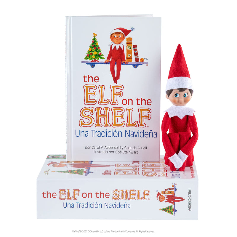 THE ELF ON THE SHELF CHICO DE OJOS AZULES