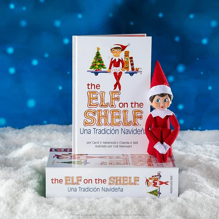 THE ELF ON THE SHELF CHICA DE OJOS AZULES