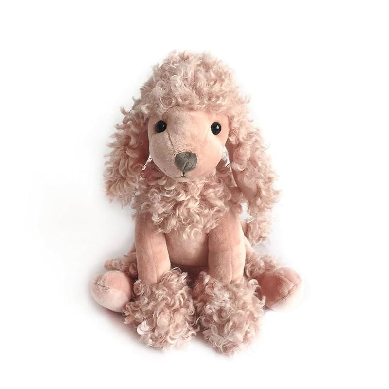PERRITO POODLE DE PELUCHE PARIS MAUVE
