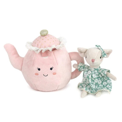 PELUCHES-SET TIME FOR TEA-PINK