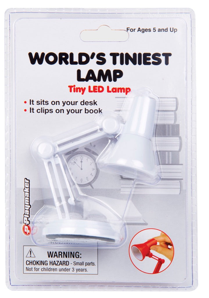 PLAY MAKER WORLDS TINIEST LAMPARA MAS PEQUEÑA DEL MUNDO