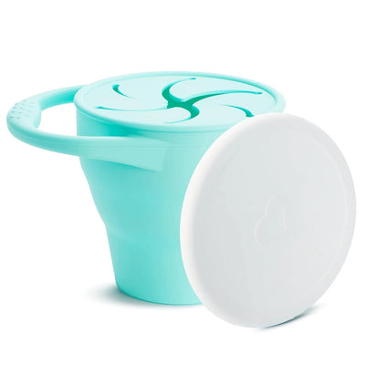 C EST VASO SILICONE SNACK CATCHER CON TAPA CORAL C EST VASO SILICONE SNACK CATCHER CON TAPA CORAL