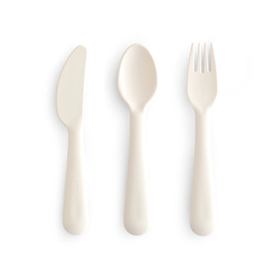 SET DE CUBIERTO DE SILICONA IVORY