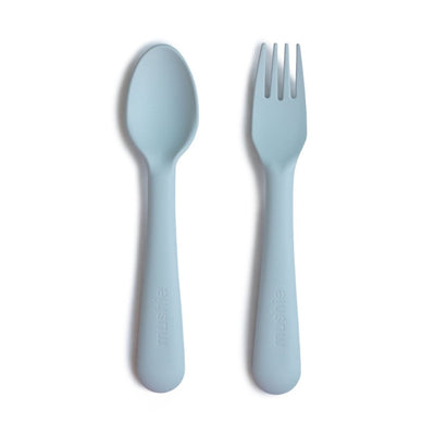 SET DE CUBIERTO DE SILICONA BLUE