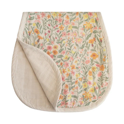 PACK DE 2 MUSELINAS DE ALGODÓN ORGANICO PASTEL BLOOMS FOG