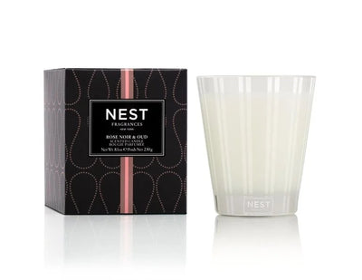VELA CLASICA ROSE NOIR AND OUD 8.1OZ VELA CLASICA ROSE NOIR AND OUD 8.1OZ