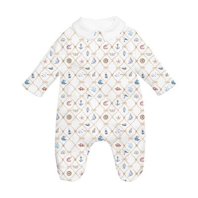 ROMPERS PARA BEBE MANGA LARGA OCEAN