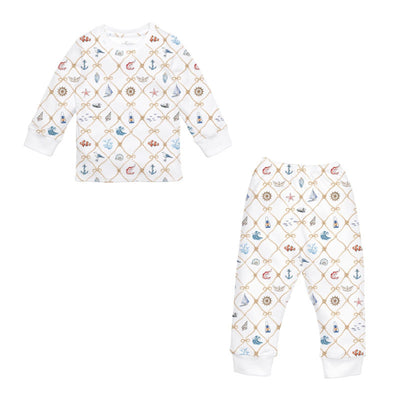PIJAMA PARA NIÑO MANGA LARGA OCEAN 2-3