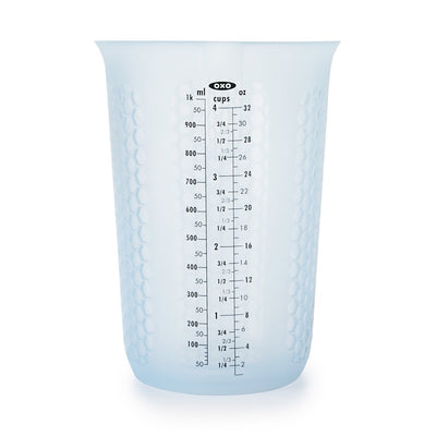 OXO GG VASO MEDIDOR DE SILICONA PARA 4 TAZAS EXPRIMIR OXO GG VASO MEDIDOR DE SILICONA PARA 4 TAZAS EXPRIMIR