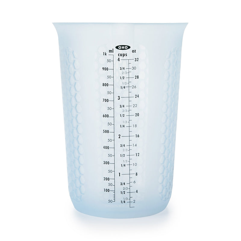 OXO GG VASO MEDIDOR DE SILICONA PARA 4 TAZAS EXPRIMIR OXO GG VASO MEDIDOR DE SILICONA PARA 4 TAZAS EXPRIMIR