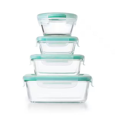 SET DE RECIPIENTES DE VIDRIO 12 PCS SET DE 12 PC DE RECIPIENTES DE VIDRIO
