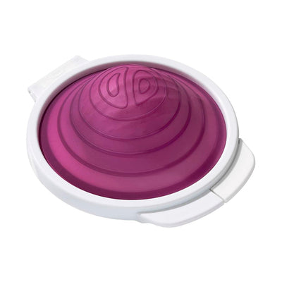 PROTECTOR DE CEBOLLA DE SILICONA CUT & KEEP-MORADO