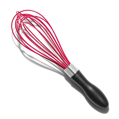 BATIDOR DE SILICONA 9”-ROJO