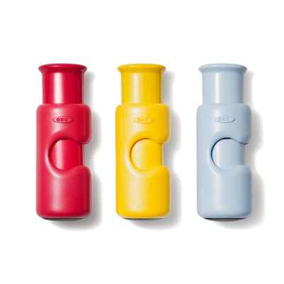 SET DE 3 CLIPS PARA BOLSA-MULTICOLOR SET DE 3 CLIPS PARA BOLSA-MULTICOLOR