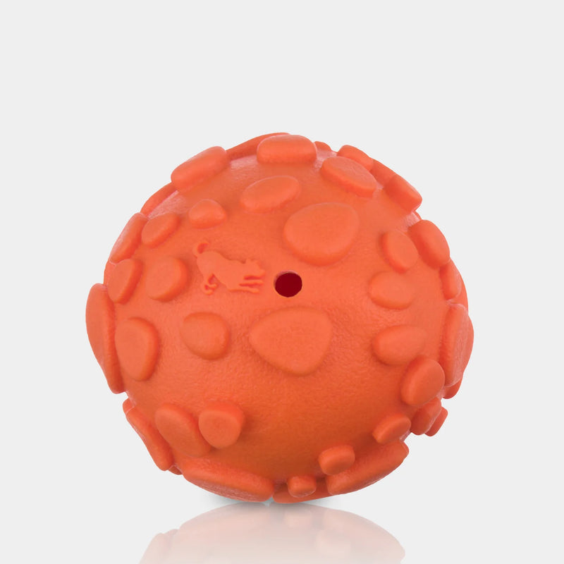 PELOTA NOVAFLEX PARA PERRO L - NARANJA