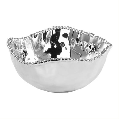 BOWL GRANDE PARA ENSALADA 10.5 × 4.5-PLATA BOWL GRANDE PARA ENSALADA 10.5 × 4.5 - PLATA