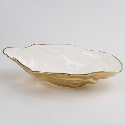 OYSTER BOWL GRANDE-BLANCO/DORADO OYSTER BOWL GRANDE - BLANCO/DORADO