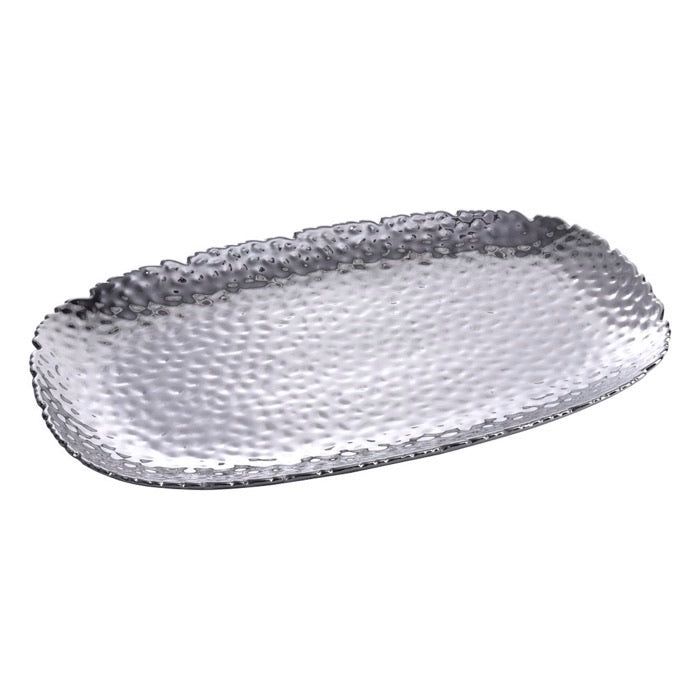 PLATO EXTRA GRANDE 18 × 12 × 1.5-PLATA PLATO EXTRA GRANDE 18 × 12 × 1.5-PLATA
