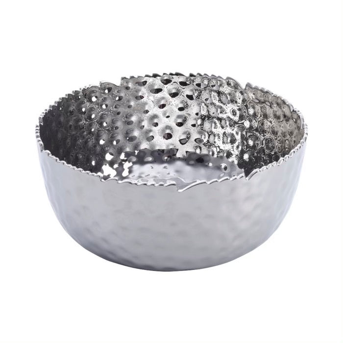 BOWL REDONDO GRANDE 9 × 4.5-PLATA BOWL REDONDO GRANDE 9 × 4.5 - PLATA