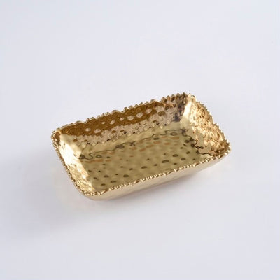 PLATO RECTANGULAR/DORADO 7" x 4.25" x 1.5 PLATO RECTANGULAR - DORADO 7" x 4.25" x 1.5