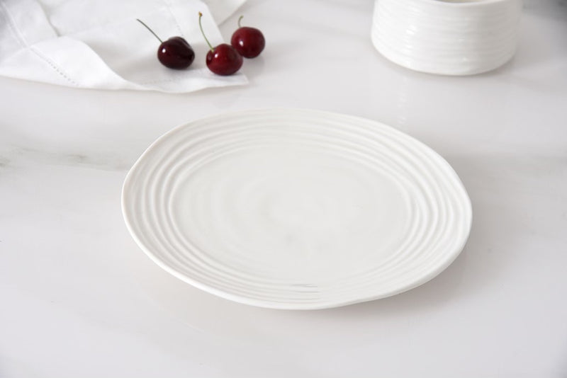 LE BLANC PLATO PARA ENSALADA  8.75” D x 0.75”