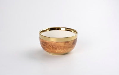 BOWL PEQUENO/DORADO 4.25" D x 2.5 BOWL PEQUENO/DORADO 4.25" D x 2.5