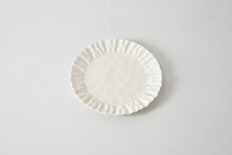 MASCALI BIANCA PLATO PARA ENSALADA 8.5” D x 0.75”