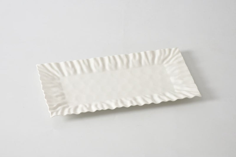 MASCALI BIANCA BANDEJA RECTANGULAR 15” x 7.5” x 1”