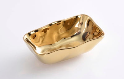 BOWL RECTANGULAR MINI/DORADO 5.5" x 3.25" x 2 BOWL RECTANGULAR MINI/DORADO 5.5" x 3.25" x 2