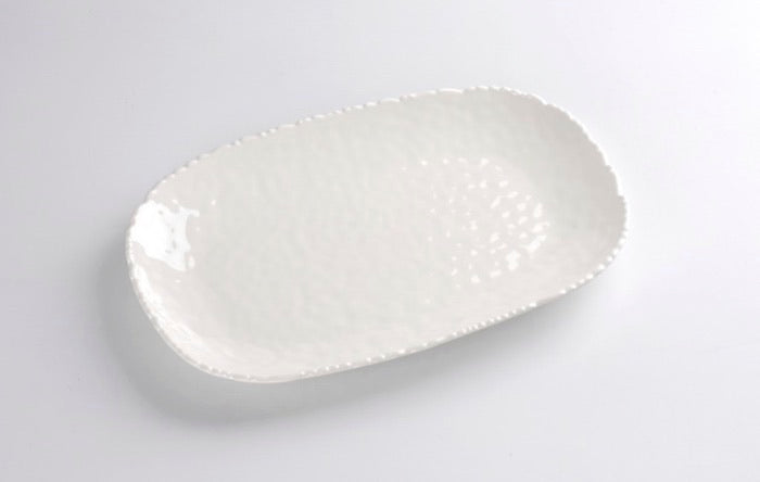 PLATO DE SERVIR MEDIANO/BLANCO 14" x 9" PLATO DE SERVIR MEDIANO/BLANCO 14" x 9"