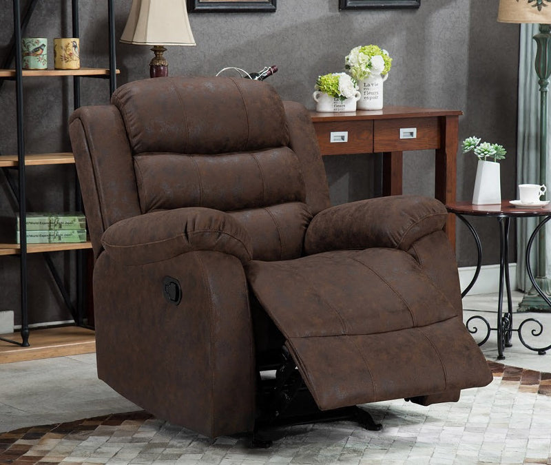 SILLON RECLINABLE - COLOR CHOCOLATE